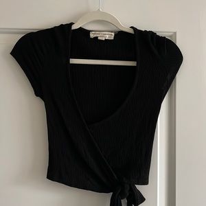 Wrap Crop top Size medium